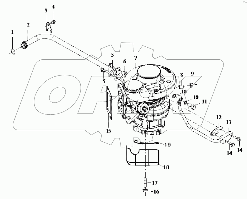  Система турбонаддува