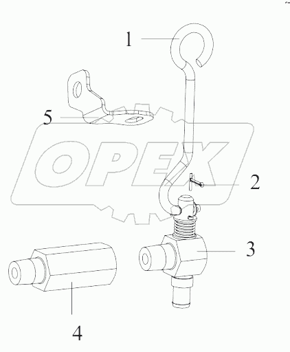  Сливной кран