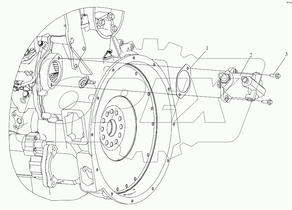  Масляный насос гидроусилителя руля
