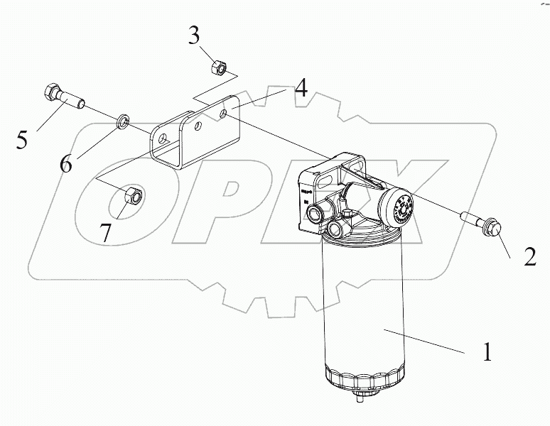  Фильтр грубой очистки топлива
