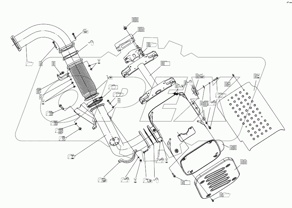 Выхлопная система