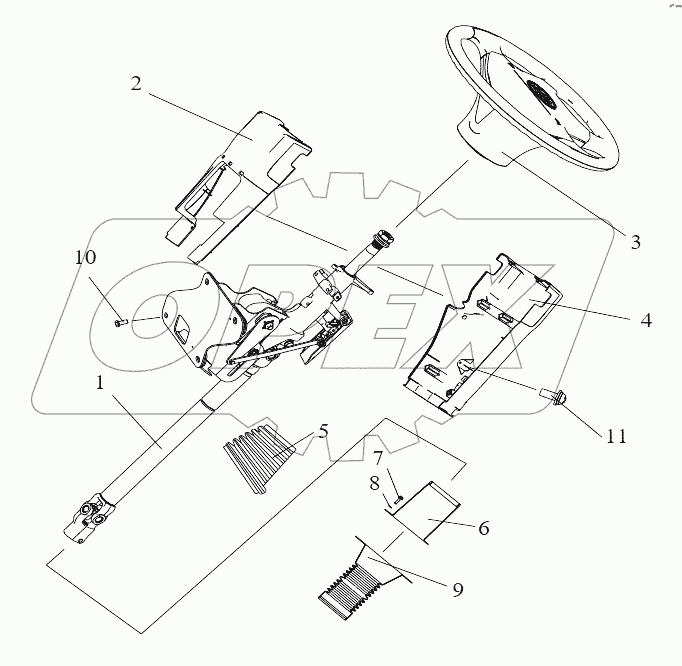  Рулевое управление и привод