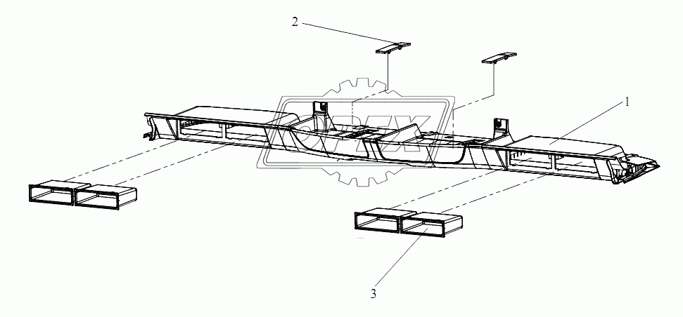 Комбинированный верхний отсек (I)