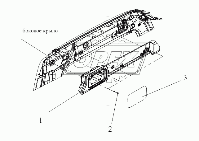 Комбинированная обшивка крыши (II)