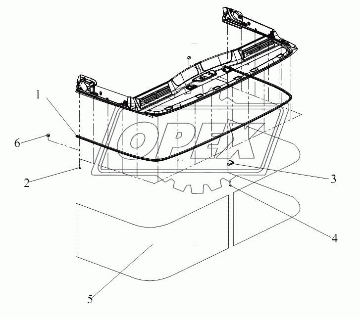 Комбинированная обшивка крыши (III)