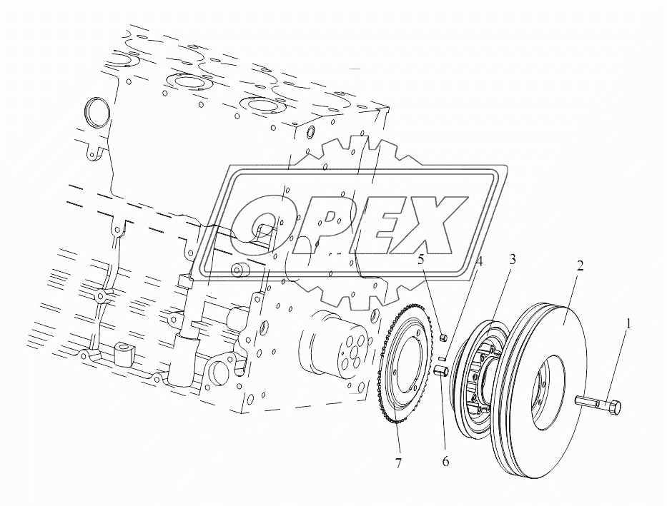 Шкив и амортизатор
