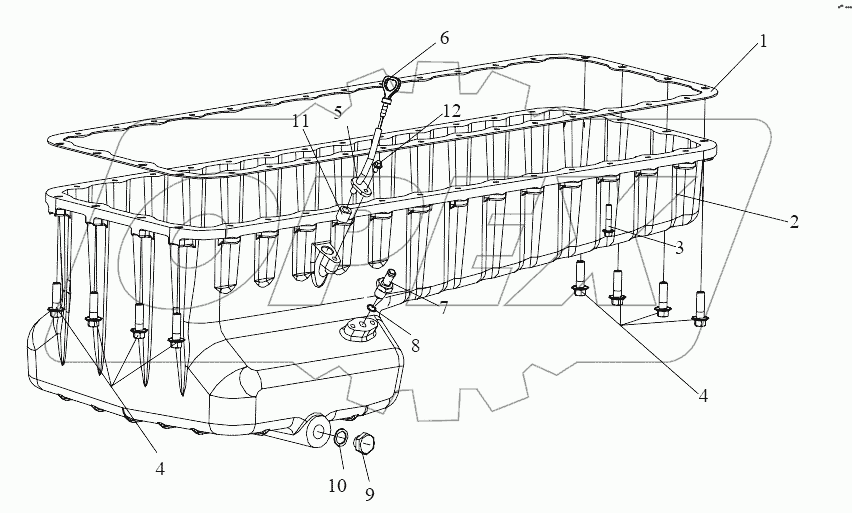  Масляный картер