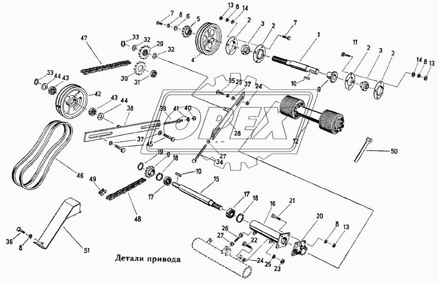 Детали привода