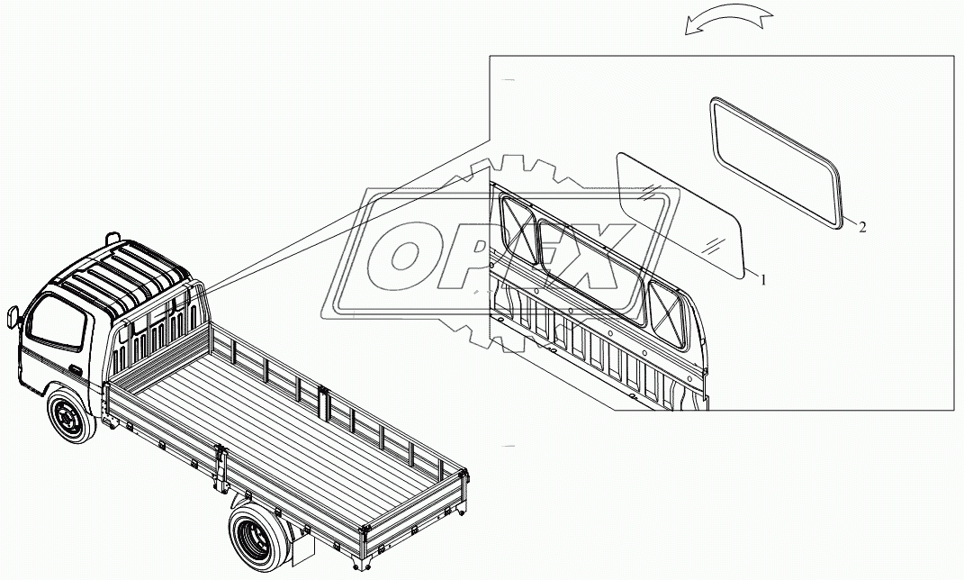 1SB2005610102 Агрегат задней панели