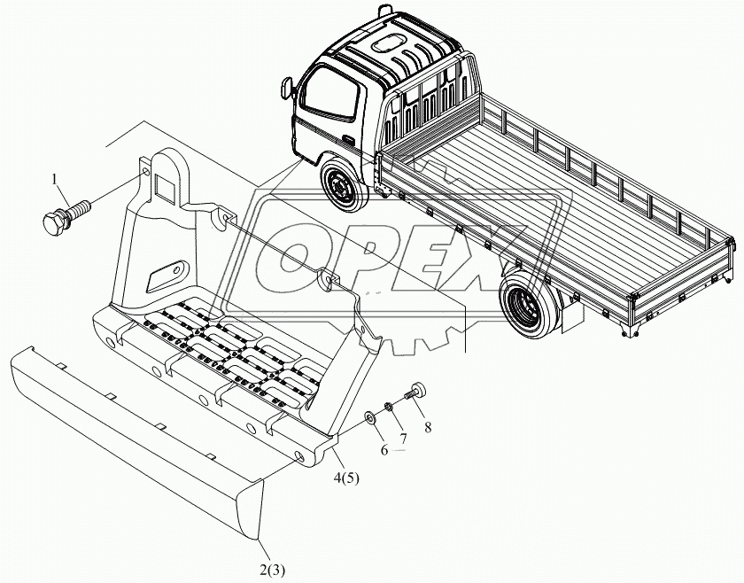 1SB1808450101 Подножка