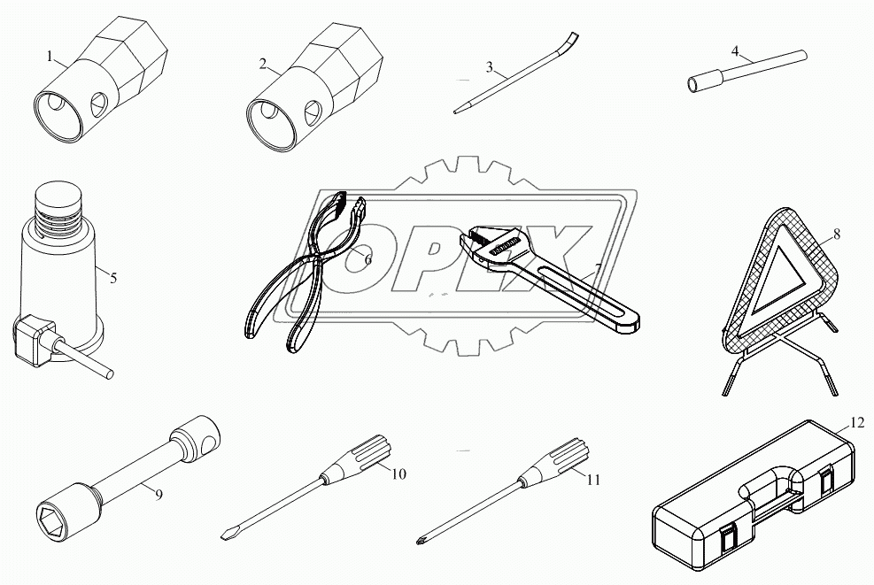 1S10663910101 Бортовые инструмент и агрегаты