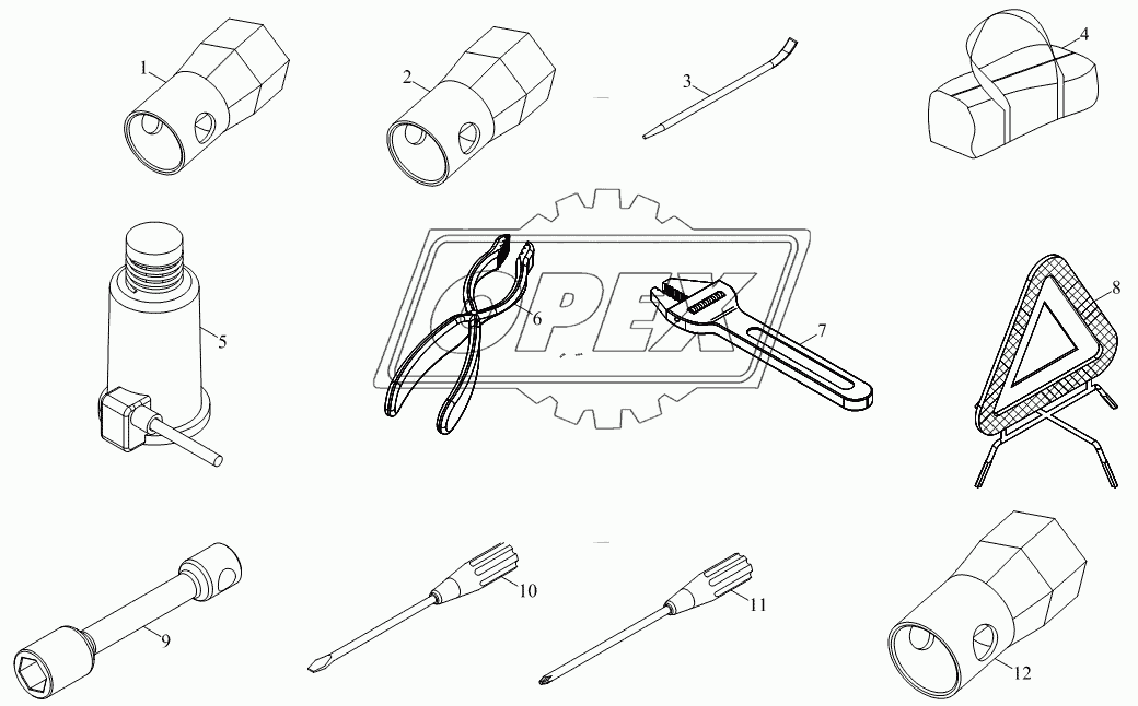1S10433910105 Бортовые инструменты и агрегат