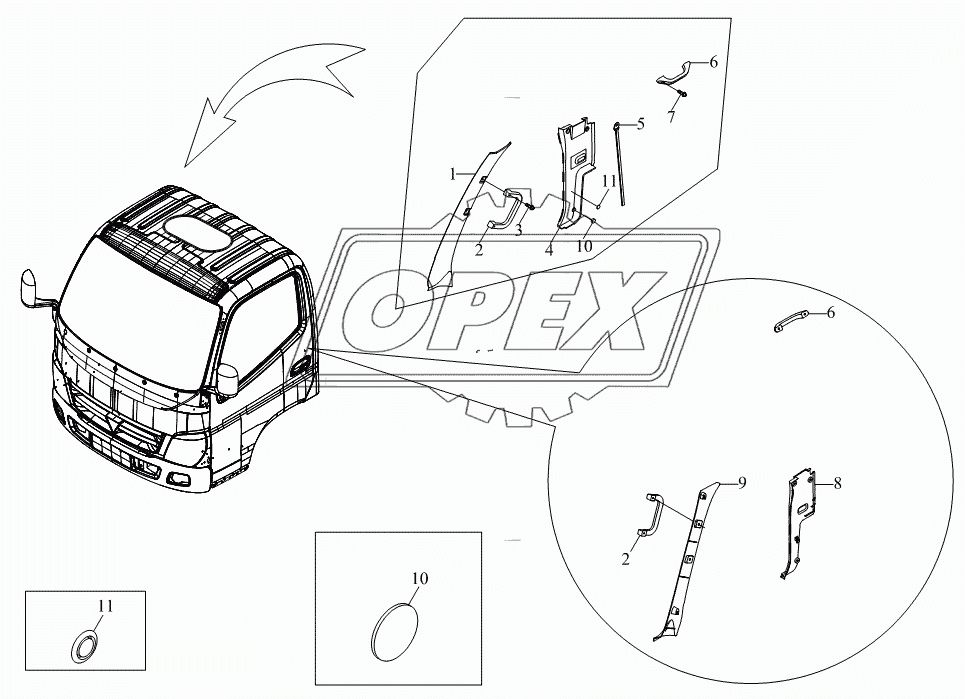 1SB1805410107 Агрегат боковой панели