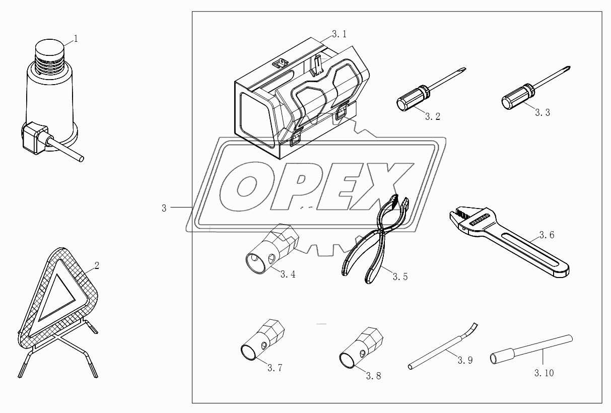 1S10663910101 Сопроводительные инструменты и принадлежности