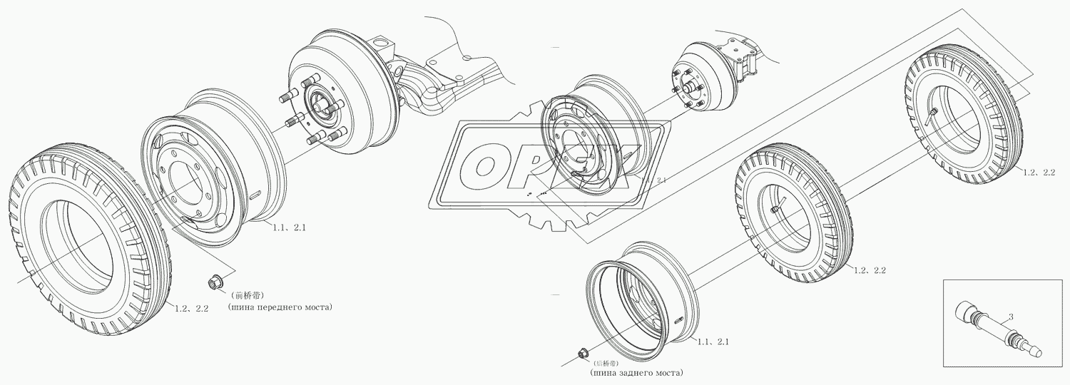 1S10693110103, 1S10693110104 Колесо и шина