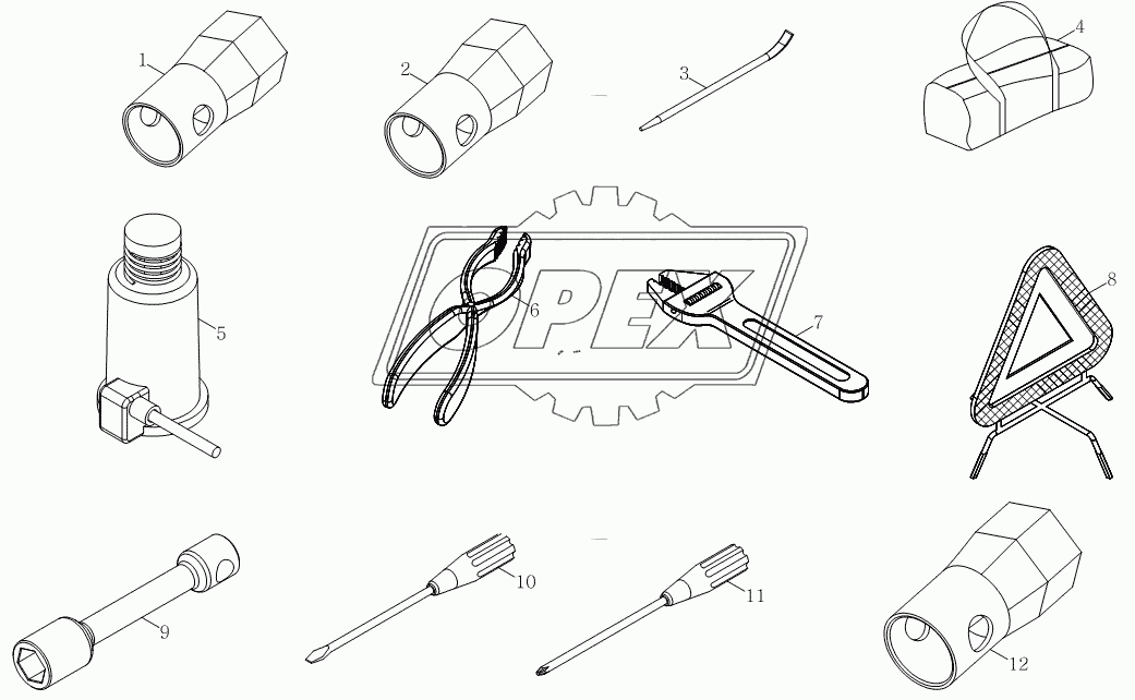 1S10433910105 Бортовые инструменты и агрегат
