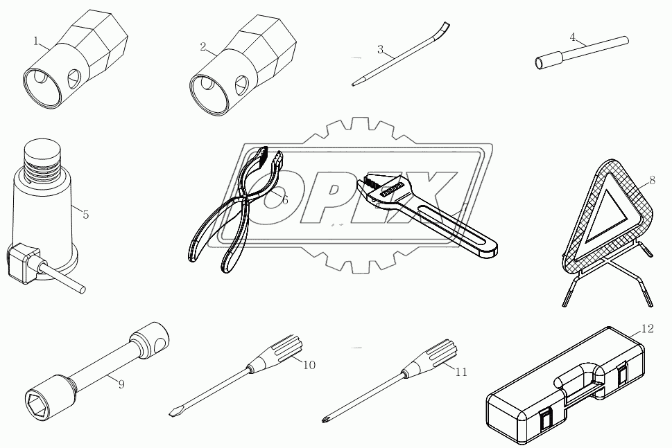 1S10893910101 Бортовые инструменты и агрегат