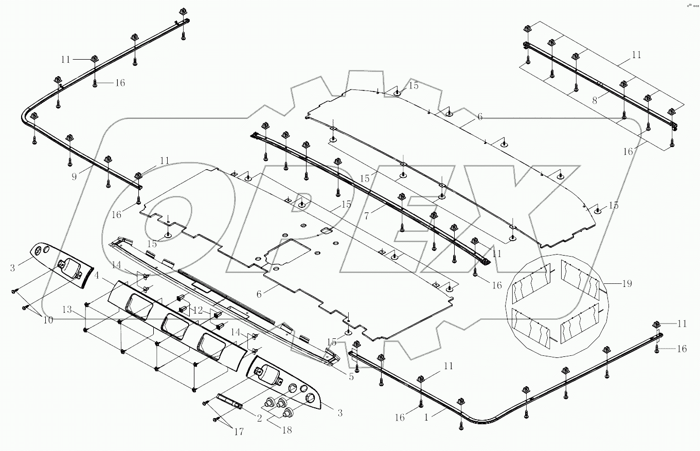  1SB2495720404 Roof accessories