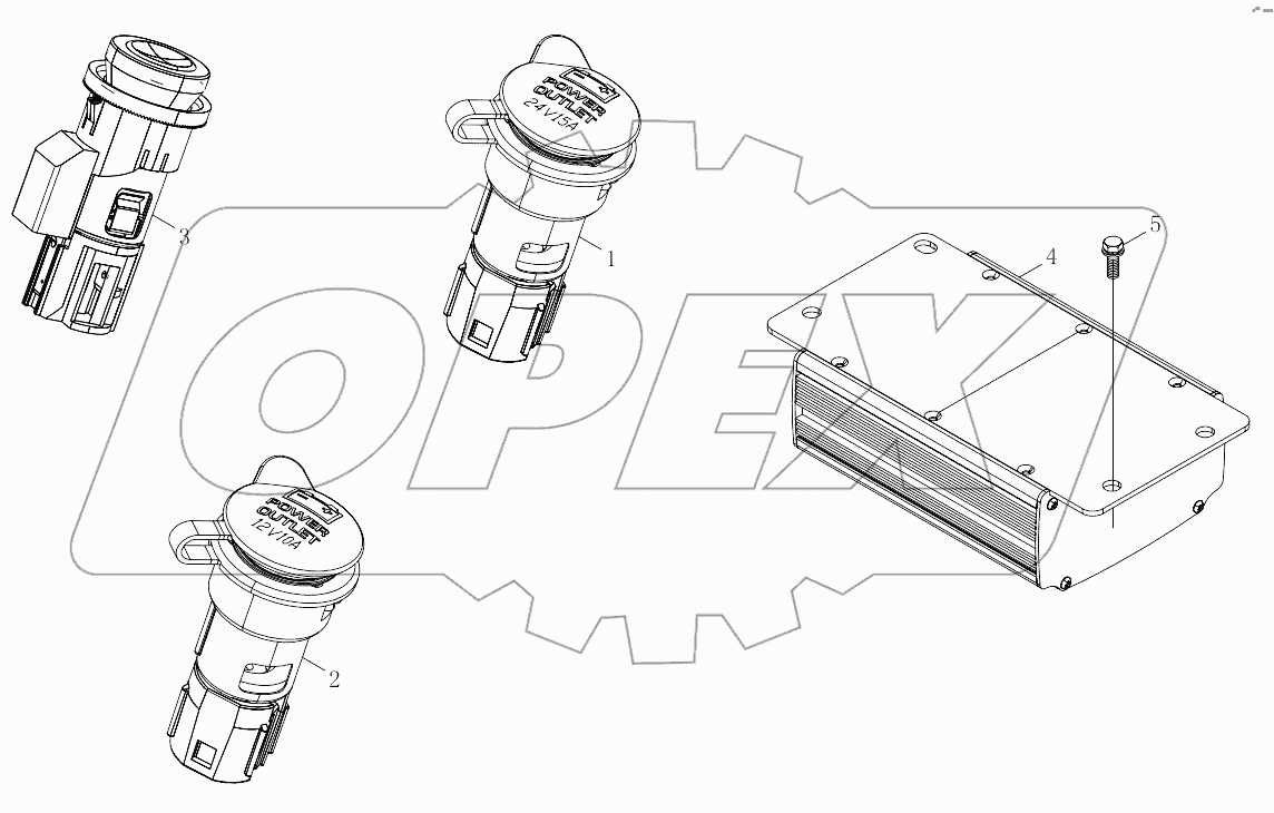  1SB2483780202 Electric accessories