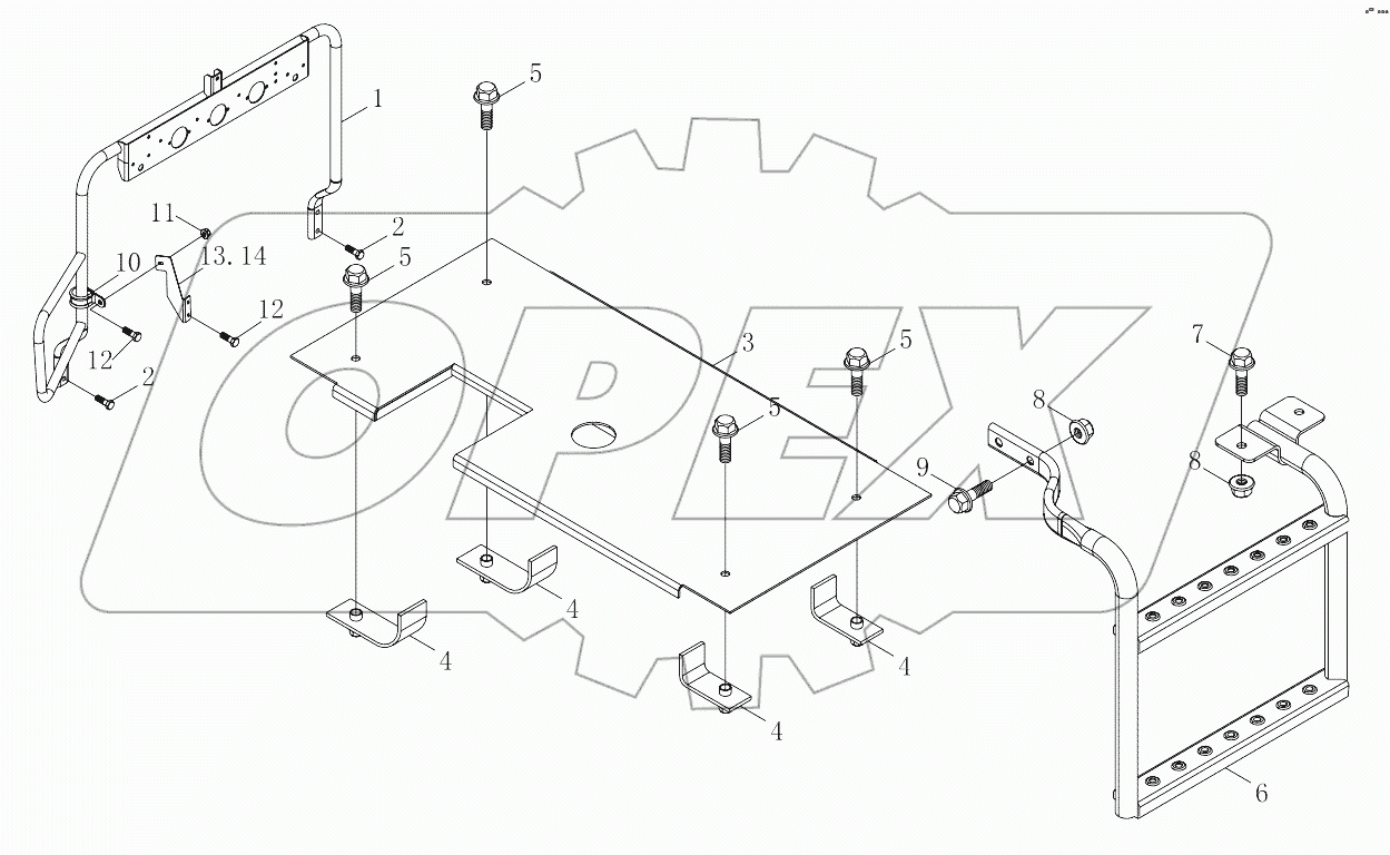  1S41894260202 Walking board