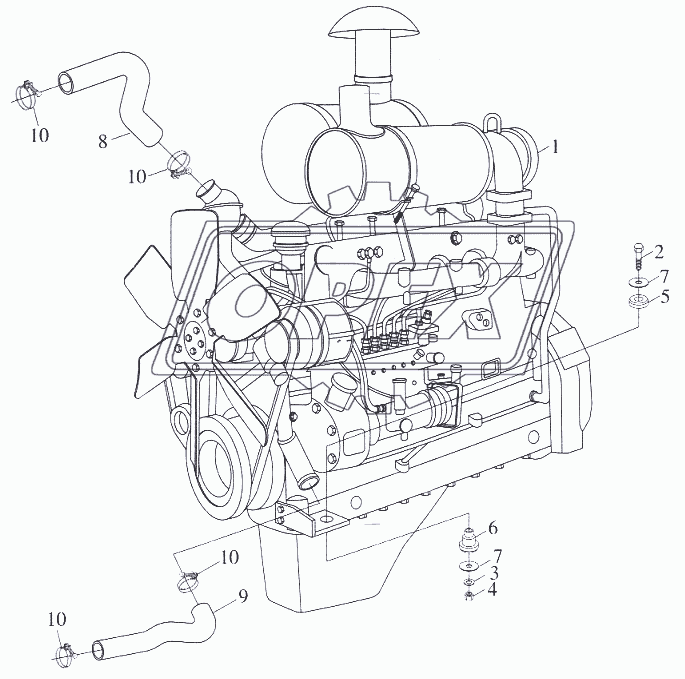 Двигатель 3