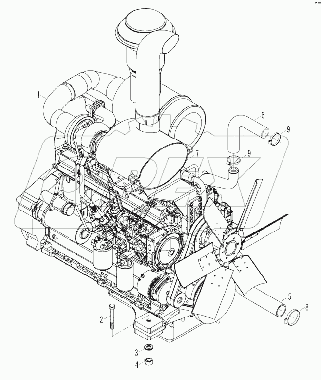 9F865-01A000000A0 ENGINE MOUNT