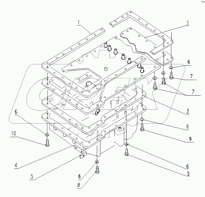 M03AZ002+C OIL SUMP PARTS