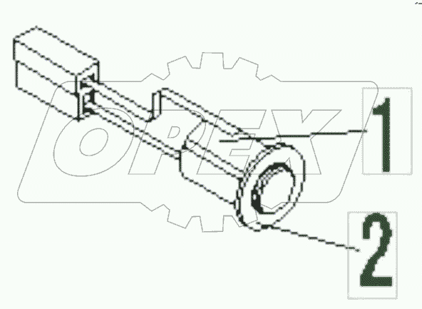 9F653-66A040000A0 ELECTRICIAL SOURCE SOCKET