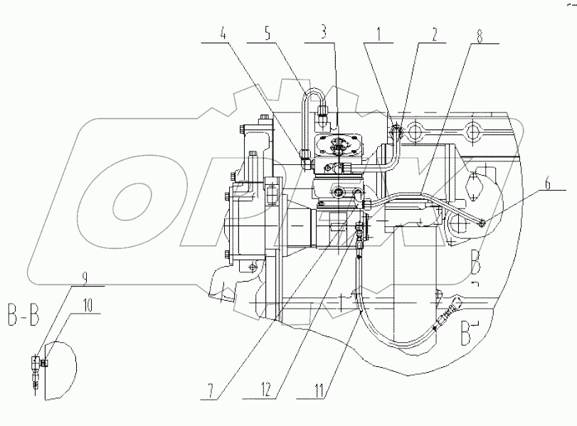 M47BZ005+A LINES GP-AIR COMPRESSOR