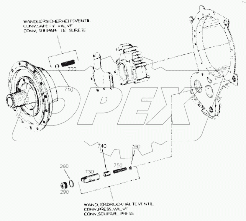 4644 120 213 00 REGUATER GP-HOUSING