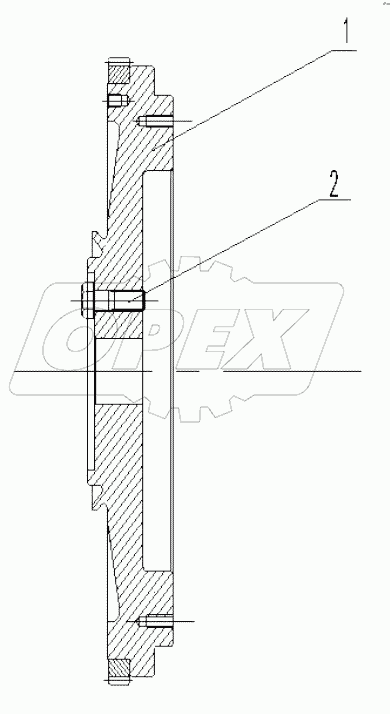 M06CZ005+A FLYWHEEL GP