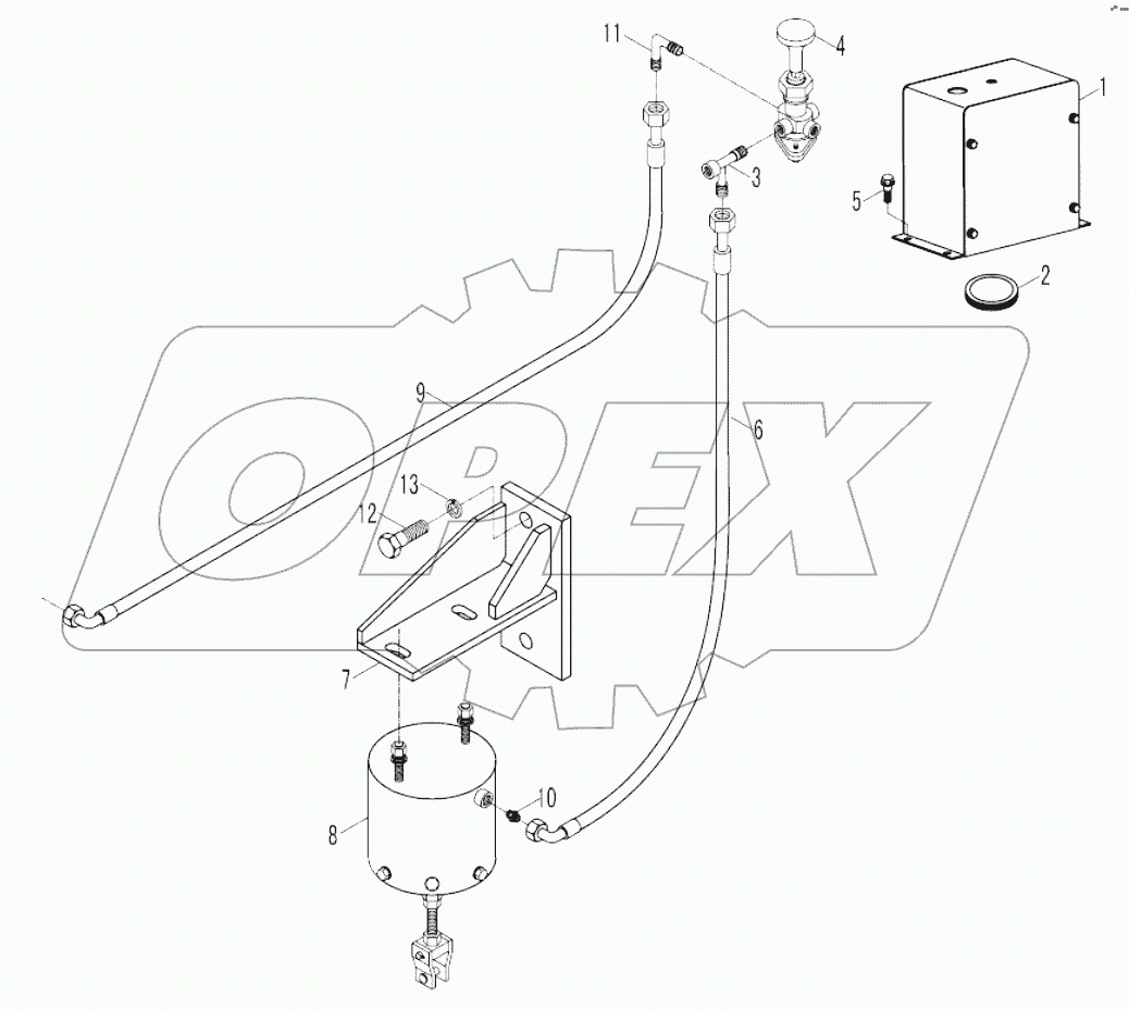 9F859-29B000000A0 PARKING AND AUXILIARY BRAKING SYSTEM