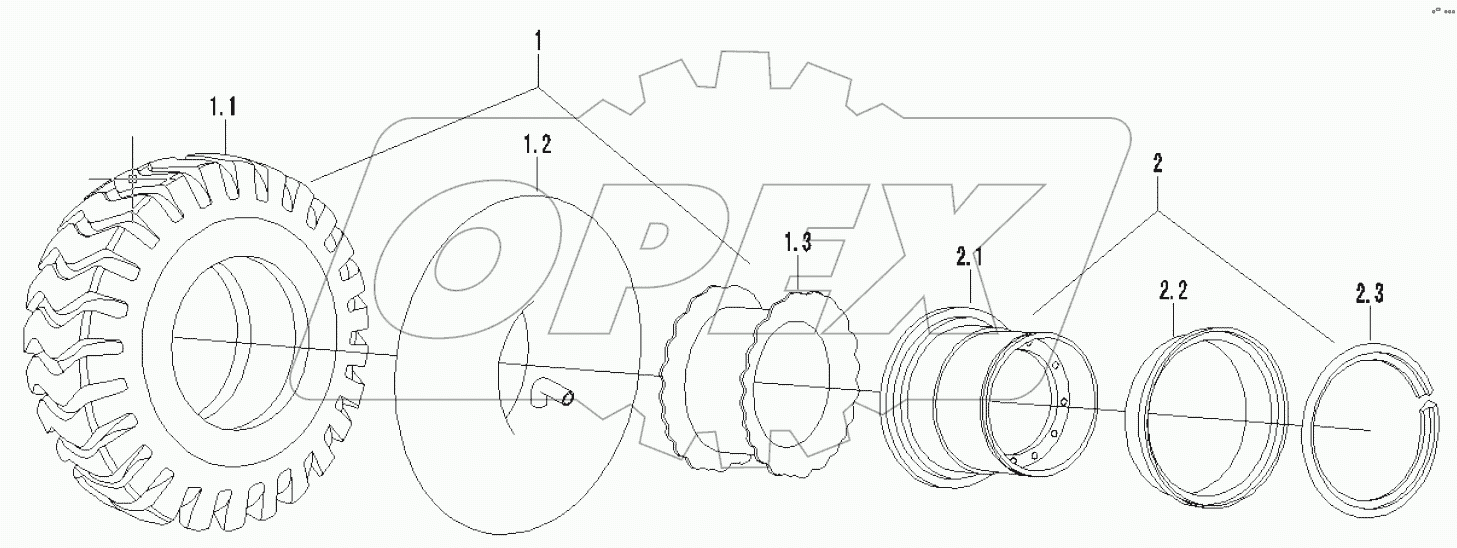 9F850-34A000000A0 WHEEL ASSEMBLY