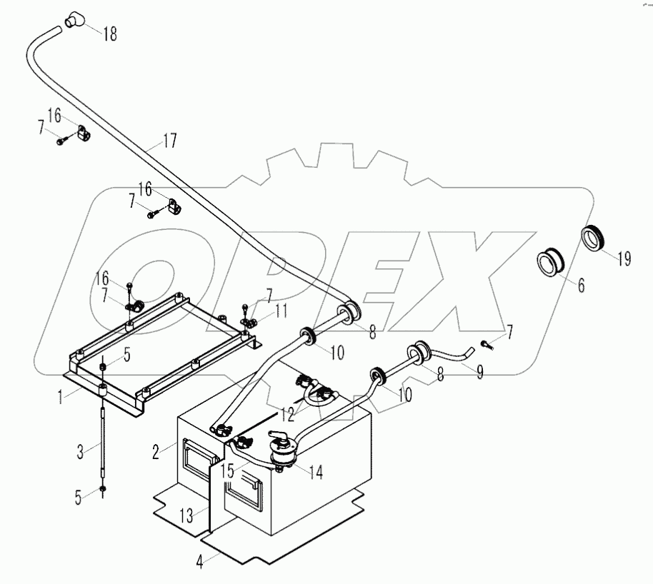 9F653-65B000000A0 BATTERY WIRING INSTALLATION