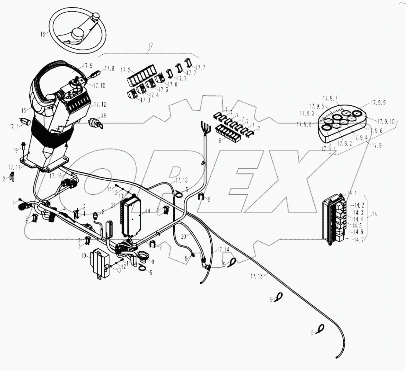 9G662-66E000000A0 INSTRUMENT INSTALLATION
