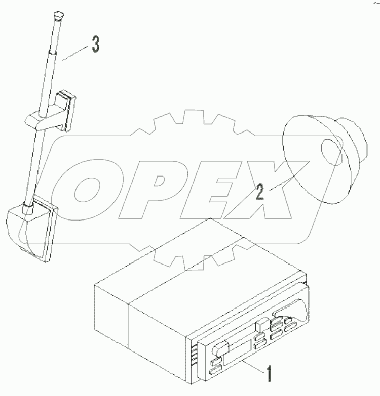 9F853-69A030000A0 RADIOGRAM ASSEMBLY