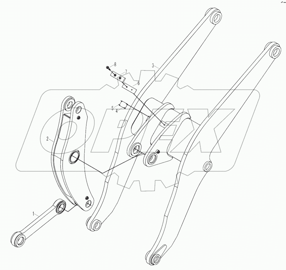 9F858-72A000000B0 LINK MECHANISM