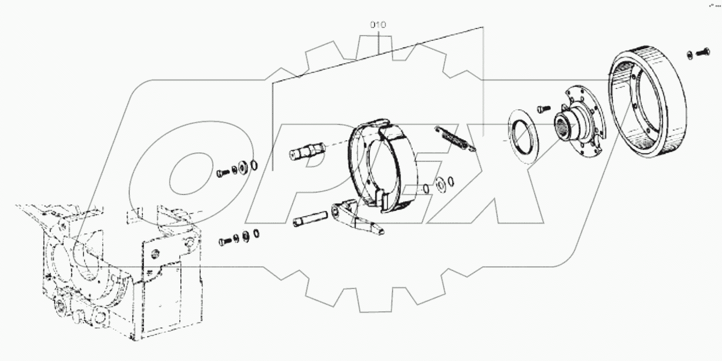 4644 109 040 01 PARKING BRAKE