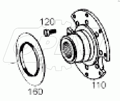 4644 109 438 00 PARKING BRAKE