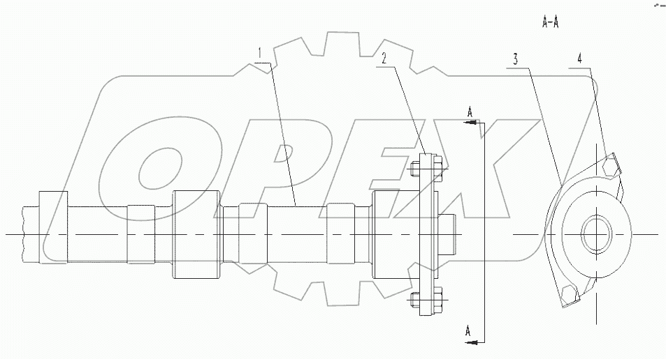 09AZ601+A CAMSHFT ASS'Y