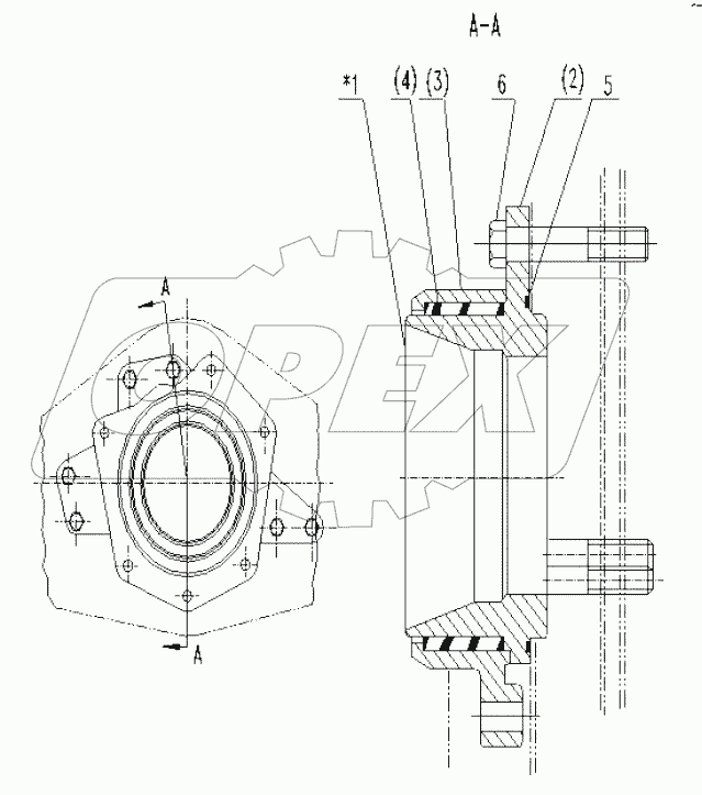 M8N0107+A TRUNNION GP
