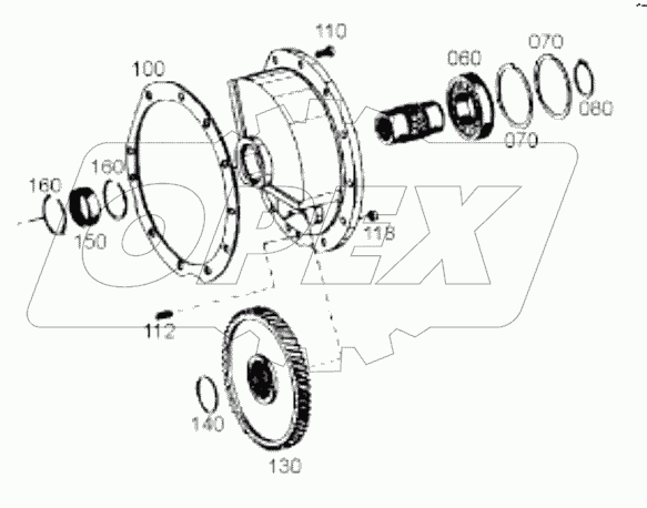 4644 154 080 00 POWER TAKE-OFF