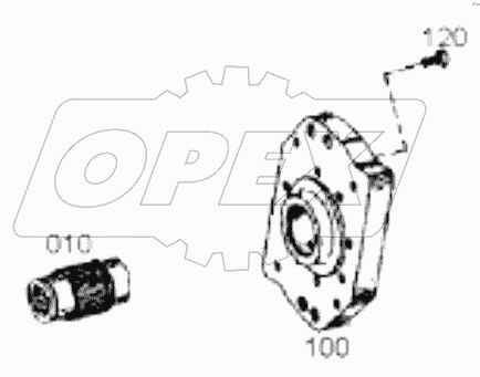 4644 155 420 00 POWER TAKE-OFF