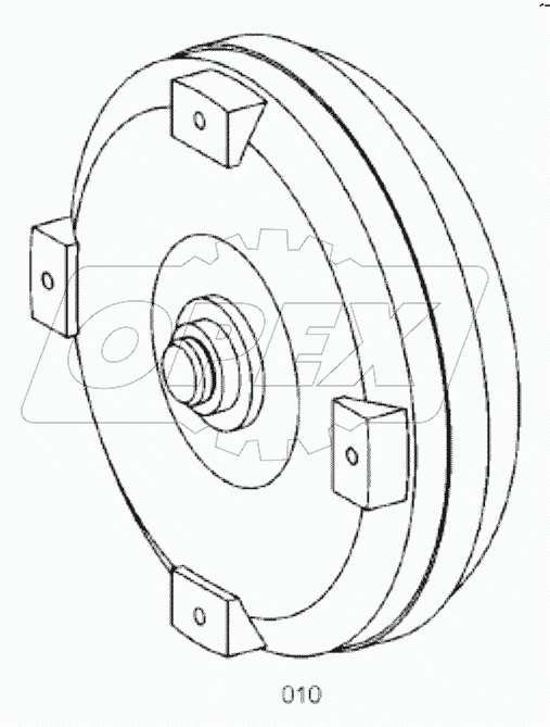 4166 034 070 00 TORQUE CONVERTER