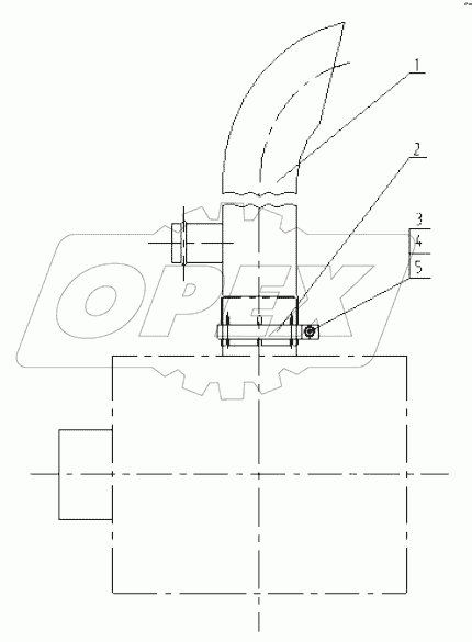 08BZ101+C EXHAUST EJECTION GROUP