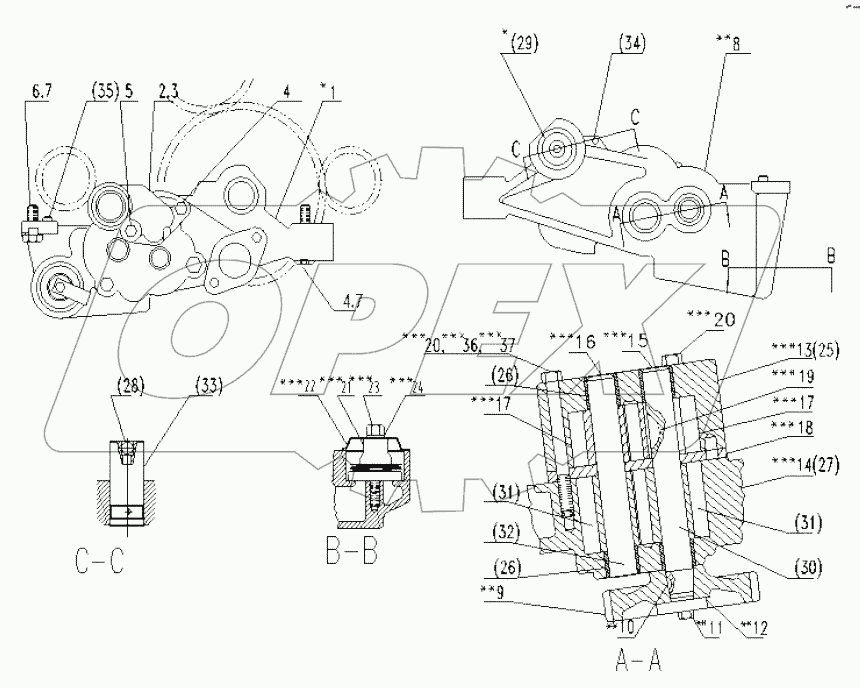 M2P1784+C PUMP GP-ENGINE OIL