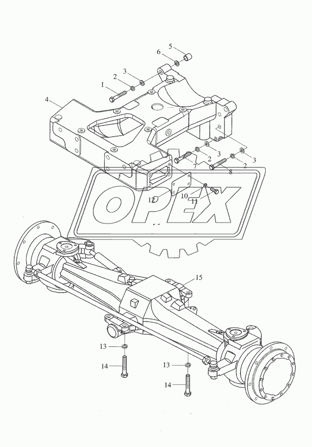 Front Driving Axle Assembly-1