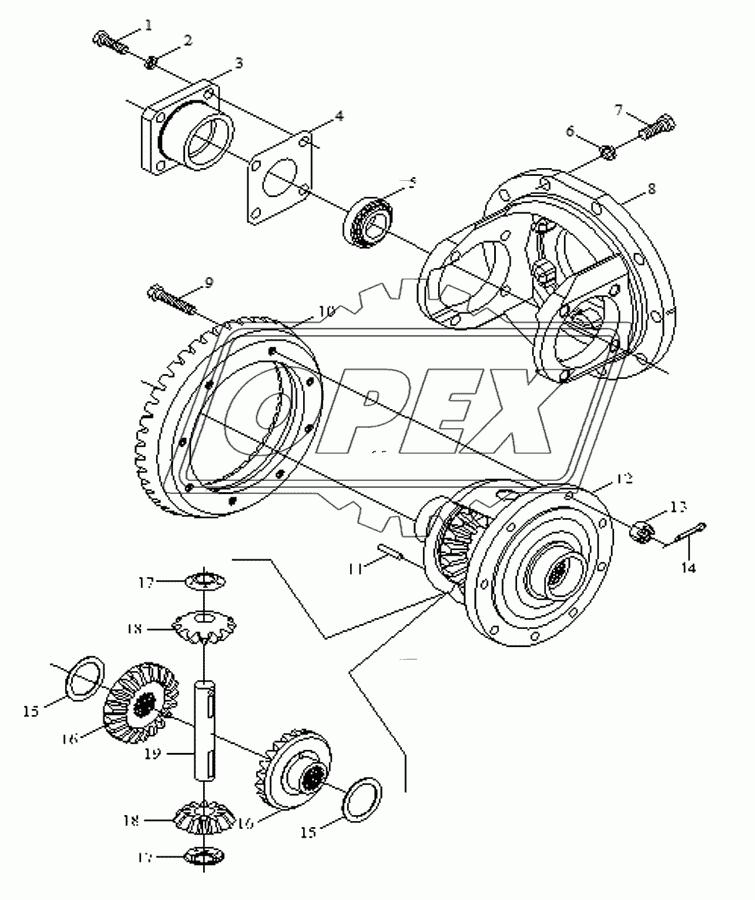 Front Driving Axle Assembly-3