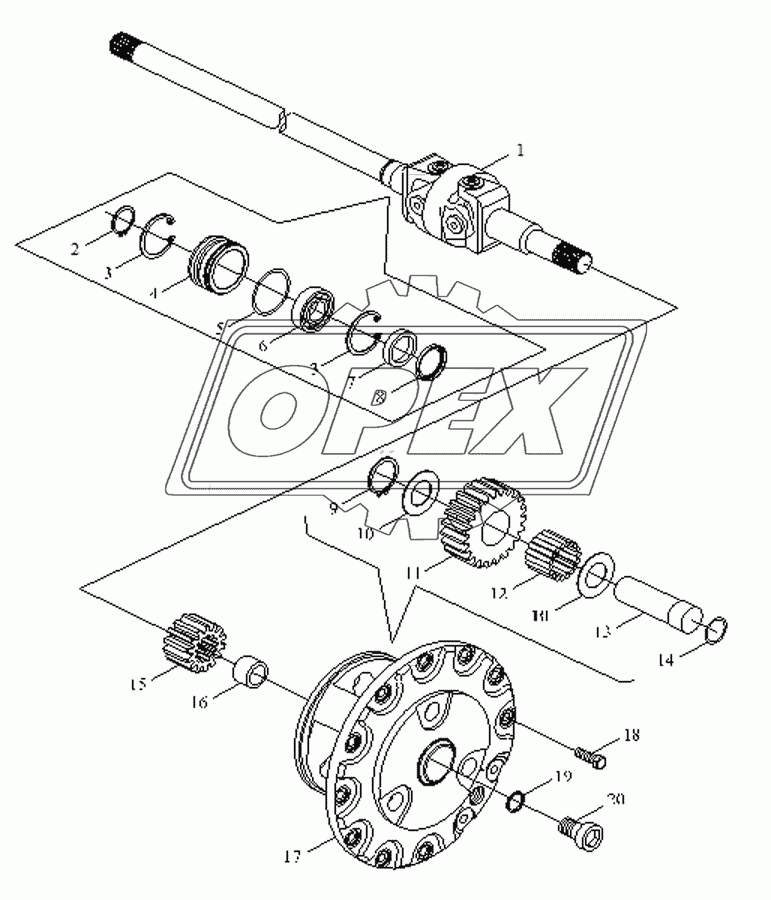 Front Driving Axle Assembly-5