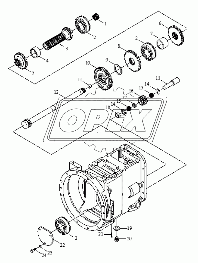 Gearbox Assembly-4 (formerly)